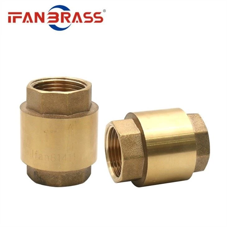 brass check valve