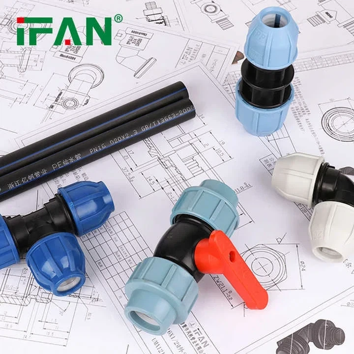 IFAN ASTM D3035 PP Compression Fittings